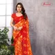 Red,Orange__Anand Saree