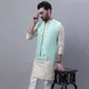 Cream and Sea Green__SOJANYA