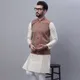 Cream and Maroon__SOJANYA