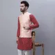 Maroon and Peach__SOJANYA
