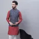 Maroon and Navy Blue__SOJANYA