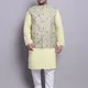 Yellow and Pista Green__SOJANYA