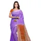 Amethyst Purple & Mohangni Orange__OmenSilks