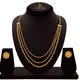 Gold Necklace (Round Earring)__JFL