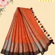 Orange__SILK TEXTILES BHAGALPUR