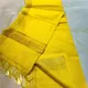 Yellow__SILK TEXTILES BHAGALPUR