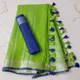 Green__SILK TEXTILES BHAGALPUR