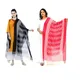 Black Red__SILK TEXTILES BHAGALPUR