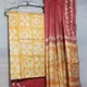 Yellow & Red__SILK TEXTILES BHAGALPUR