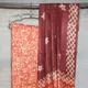 Orange & Coffee__SILK TEXTILES BHAGALPUR
