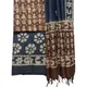 Brown & Blue__SILK TEXTILES BHAGALPUR