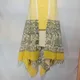 Yellow__SILK TEXTILES BHAGALPUR