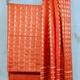 Orange__SILK TEXTILES BHAGALPUR
