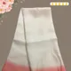White & Peach__SILK TEXTILES BHAGALPUR