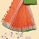 Orange__SILK TEXTILES BHAGALPUR