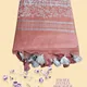 Peach__SILK TEXTILES BHAGALPUR