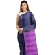 Blue & Purple__SILK TEXTILES BHAGALPUR
