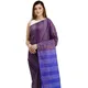 Megenta Blue__SILK TEXTILES BHAGALPUR