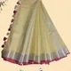 Cream__SILK TEXTILES BHAGALPUR
