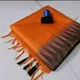 Orange__SILK TEXTILES BHAGALPUR