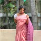 Peach__SILK TEXTILES BHAGALPUR