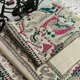 Green Red__SILK TEXTILES BHAGALPUR