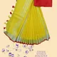 Yellow__SILK TEXTILES BHAGALPUR