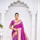 Purple Red__Royal Rajgharana Sarees