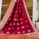 Wine(Red)__Royal Rajgharana Sarees