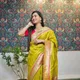 Perrot green__Royal Rajgharana Sarees