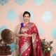 Wine__Royal Rajgharana Sarees