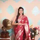 Wine__Royal Rajgharana Sarees