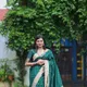 B green__Royal Rajgharana Sarees