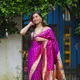 Purple(Red)__Royal Rajgharana Sarees