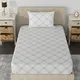 White (Brandon Beige Pattern)__Huesland