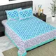 C GREEN__Jaipuri bedsheet
