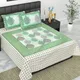 GREEN__Jaipuri bedsheet