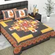 GREY__Jaipuri bedsheet
