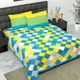 GREEN__Jaipuri bedsheet