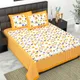 YELLOW__Jaipuri bedsheet