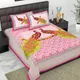 PINK__Jaipuri bedsheet