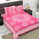 PINK__Jaipuri bedsheet