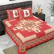 RED__Jaipuri bedsheet
