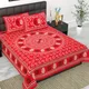 RED__Jaipuri bedsheet