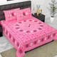 PINK__Jaipuri bedsheet