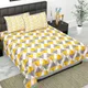 YELLOW__Jaipuri bedsheet