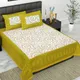 GREEN__Jaipuri bedsheet