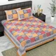 BROWN__Jaipuri bedsheet