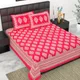 pink__Jaipuri bedsheet