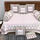WHITE__Jaipuri bedsheet